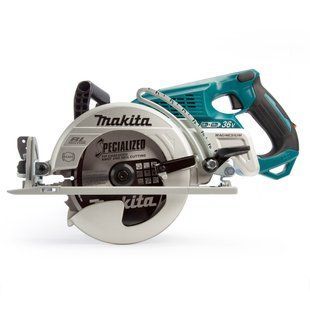 Пила дискова ручна акумуляторна Makita DRS780Z (185 мм, 5100 хв-1, 65 мм, BL, LXT, без акумуляторів та зарядного пристрою) DRS780Z фото