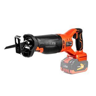 Пила шабельна акумуляторна GTM RS18/150BL (18 В, BL, без акумуляторів та зарядного пристрою) 2907 фото