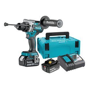 Шурупокрут з ударним режимом акумуляторний Makita DHP486RTJ (130 Нм, 1.5-13 мм, BL, LXT) DHP486RTJ фото