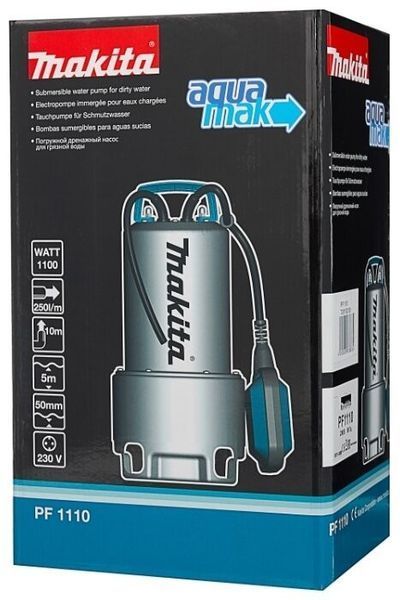 Насос погружной для грязной воды Makita PF1110 PF1110 фото