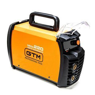 Інвертор зварювальний GTM MMA-220DS LED (220 А, 1.6-5 мм, 3.8 кг) 52061 фото