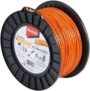 Жилка косильна 2.4 мм "чотирилисник" Makita E-01812 (225 м) E-01812 фото