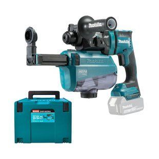 Перфоратор акумуляторний з системою видалення пилу Makita DHR182ZWJ (LXT, 1.7 Дж, SDS-PLUS, DX05, без акумуляторів та зарядного пристрою) DHR182ZWJ фото