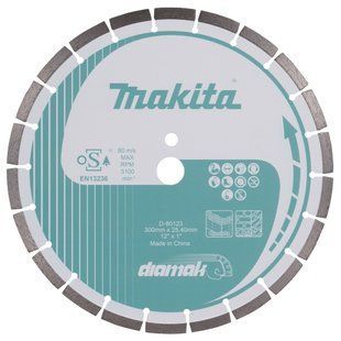 Диск алмазный по бетону 300 х 25.4 мм Makita Diamak D-80123 D-80123 фото