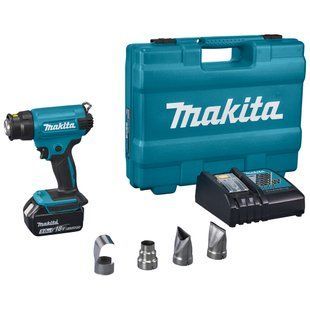 Фен технічний акумуляторний Makita DHG180RT (550 &deg;C, 200 л/хв, LXT) DHG180RT фото