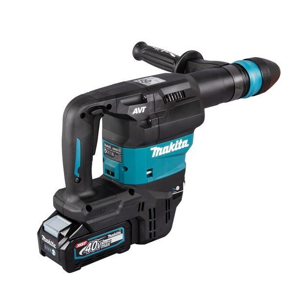 Молоток отбойный аккумуляторный Makita HM001GZ (9.4 Дж, 0-2650 мин-1, XGT, 1100 Вт, BL, SDS-MAX, AVT, 5.8 кг, без аккумуляторов и зарядного устройства) HM001GZ фото