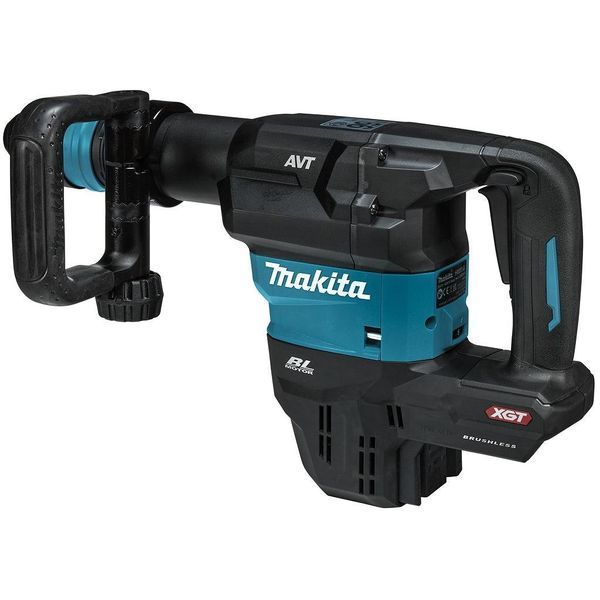 Молоток отбойный аккумуляторный Makita HM001GZ (9.4 Дж, 0-2650 мин-1, XGT, 1100 Вт, BL, SDS-MAX, AVT, 5.8 кг, без аккумуляторов и зарядного устройства) HM001GZ фото