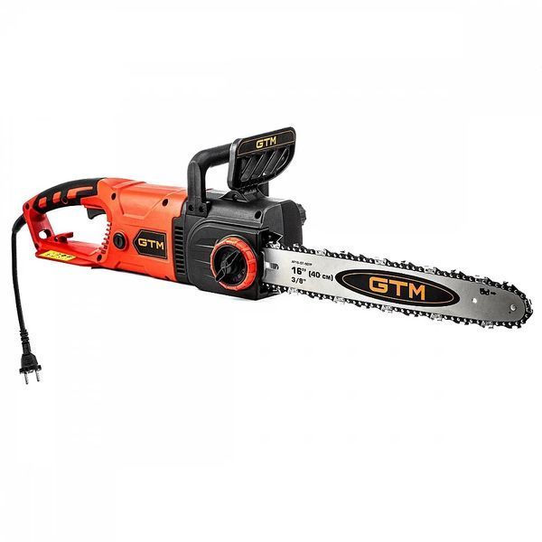 Пила ланцюгова електрична GTM CS16/2000ТН (40 см, 13.5 м/с, 2000 Вт) 2881 фото