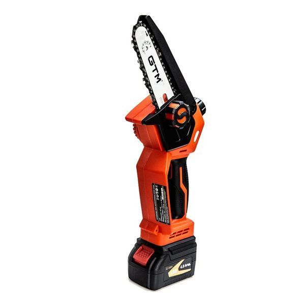 Секатор GTM GS18/30BL та мініпила GTM CS18/127BL з акумулятором 4 А&middot;год та зарядним пристроєм 3032BEO4 фото