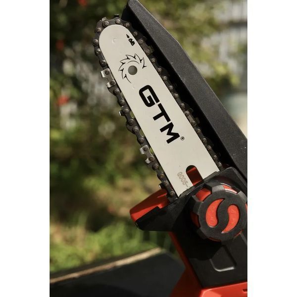 Секатор GTM GS18/30BL та мініпила GTM CS18/127BL з акумулятором 4 А&middot;год та зарядним пристроєм 3032BEO4 фото