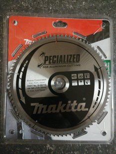 Диск пильный для алюминия 260х30 мм 80T Makita Specialized for aluminum cutting B-09715 B-09715 фото