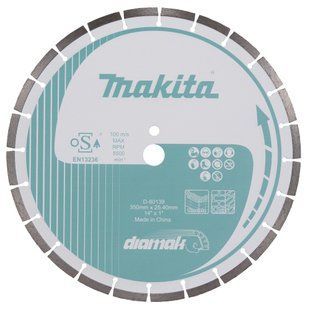 Диск алмазний по бетону 350 х 25.4 мм Makita Diamak D-80139 D-80139 фото