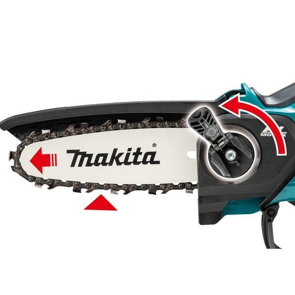 Пила ланцюгова акумуляторна Makita UC029GZ (15 см, 8 м/с, 590 Вт, BL, XGT 40 В, без акумуляторів та зарядного пристрою) UC029GZ фото