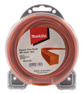 Леска косильная 2.4 мм Makita 369224606 (15 м) 369224606 фото