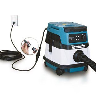 Пылесос аккумуляторный / сетевой Makita DVC861LZ (без аккумулятора) DVC861LZ фото
