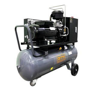Компресор виского тиску гвинтовий GTM DLG3V 380 (100 л, 350 л/хв, 3.0 кВт, 380-400 В) 27291 фото