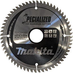 Диск пильный по алюминию 160х30 мм 60T Makita SPECIALIZED B-33249 B-33249 фото