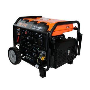Генератор электроэнергии бензиновый GTM DK6000Xi(5.5 кВт, 220 В, AVR, 1.5 л/час, 44 кг) 34058 фото
