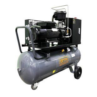 Компресор виского тиску гвинтовий GTM DLG3V 230 (100 л, 350 л/хв, 3.0 кВт, 220-240 В) 27290 фото