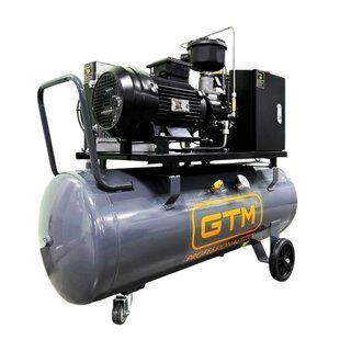 Компресор виского тиску гвинтовий GTM DLG4V 380 (150 л, 420 л/хв, 4.0 кВт, 380-400 В) 27292 фото