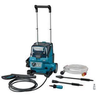Мийка високого тиску акумуляторна Makita HW001GZ (115 бар, 420 л/год, 1200 Вт, BL, XGT, без акумуляторів та зарядного пристрою) HW001GZ фото