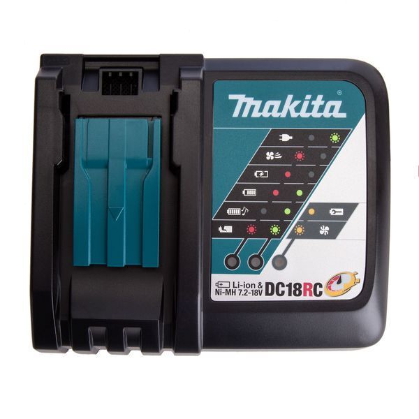 Пристрій для зарядки акумуляторів Makita LXT DC18RC (195584-2) 195584-2 фото