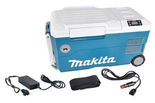 Холодильник-нагрівач акумуляторний Makita CW001GZ01 (20 л, LXT/XGT, 12-24 В, 220 В, без акумуляторів та зарядного пристрою) CW001GZ01 фото