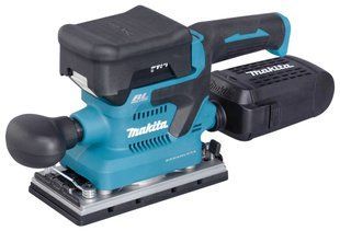 Шліфмашина вібраційна акумуляторна Makita DBO381ZU (93x228 мм, 4000-12000 хв-1, AWS, BL, LXT, без акумуляторів та зарядного пристрою) DBO381ZU фото