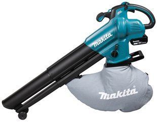 Воздуходув-пылесос аккумуляторный Makita DUB187Z (64 м/с, 4.2 м3/мин, BL, LXT, без аккумуляторов и зарядного устройства) DUB187Z фото