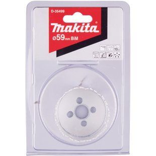 Свердло корончасте біметалеве 59 мм Makita D-35499 D-35499 фото