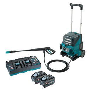 Мийка високого тиску акумуляторна Makita HW001GT201 (115 бар, 420 л/год, 1200 Вт, BL, XGT) HW001GT201 фото