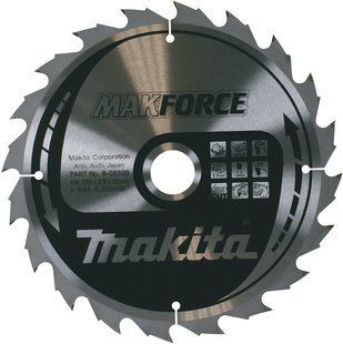Диск пильный по дереву 235х30 мм 20T Makita Makforce B-08399 B-08399 фото