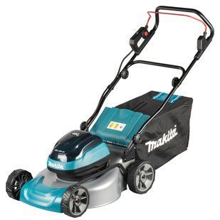 Газонокосарка акумуляторна Makita DLM466Z (46 см, 20-75 мм, 60 л, BL, LXT, без акумуляторів та зарядного пристрою) DLM466Z фото
