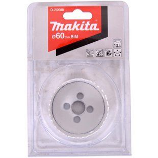 Свердло корончасте біметалеве 60 мм Makita D-25688 D-25688 фото