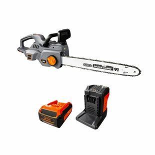 Пила ланцюгова акумуляторна GTM CS56/3000BL KIT (45 см, 24 м/с, BL, 56 В, 3 кВт, комплект) 83923 фото