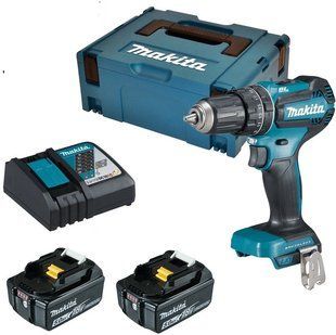 Шуруповерт аккумуляторный Makita DDF485RTJ (50 Нм, 1.5-13 мм, BL, LXT) DDF485RTJ фото