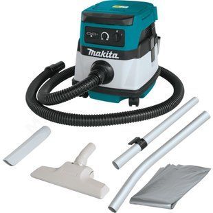 Пилосос акумуляторний/мережевий Makita DVC150LZ (без акумулятора) DVC150LZ фото