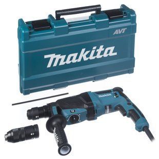 Перфоратор сетевой с быстросменным патроном Makita HR2631FT (800 Вт, 2.4 Дж, SDS-PLUS) HR2631FT фото