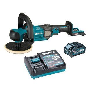 Шлифмашина полировальная аккумуляторная Makita PV001GM101 (180 мм, 600-2200 мин-1, BL, XGT) PV001GM101 фото