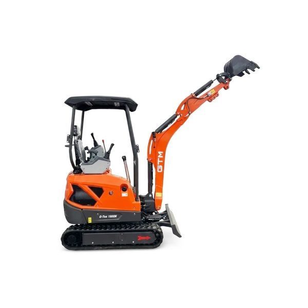Мініекскаватор дизельний GTM G-Tex 1800N (18.64 кВт, 25 к.с., до 2.13 м, 1800 кг) 38692 фото