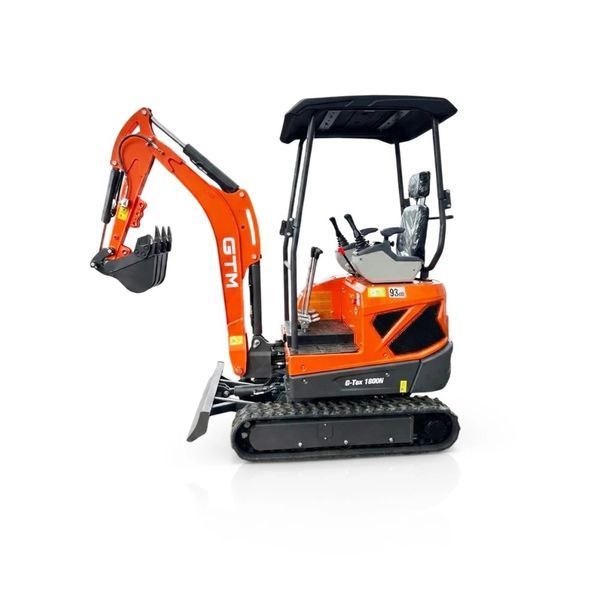 Мініекскаватор дизельний GTM G-Tex 1800N (18.64 кВт, 25 к.с., до 2.13 м, 1800 кг) 38692 фото
