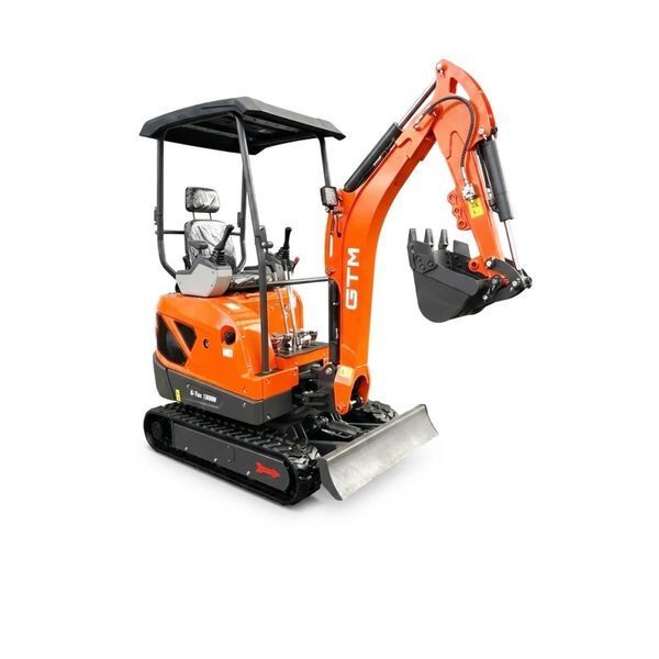 Мініекскаватор дизельний GTM G-Tex 1800N (18.64 кВт, 25 к.с., до 2.13 м, 1800 кг) 38692 фото