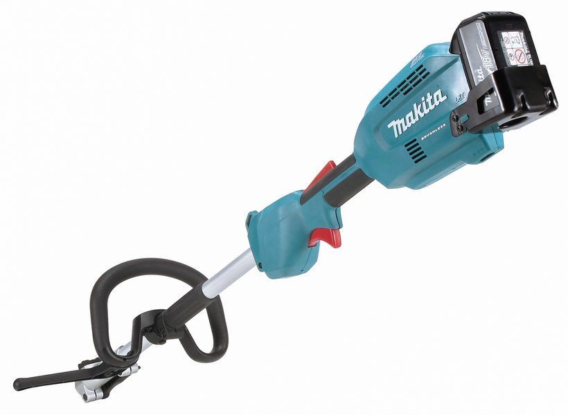 Инструмент многофункциональный садовый аккумуляторный Makita DUX18Z с насадкой-высоторезом Makita EY403MP (30 см, 0-9700 мин-1, 470 Вт, BL, LXT, без аккумуляторвв и зарядного устройства) DUX18_BEO1 фото