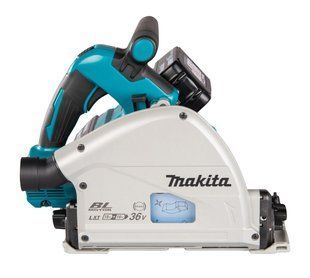Пила дисковая погружная аккумуляторная Makita DSP600Z (165 мм, 2500-6300 мин-1, 56 мм, BL, LXT, без аккумуляторов и зарядного устройства) DSP600Z фото