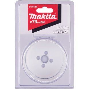 Свердло корончасте біметалеве 79 мм Makita D-35520 D-35520 фото