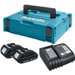 Набір акумуляторів BL1815N (2 шт) та зарядний пристрій для продукції Makita LXT (197136-5) 197136-5 фото