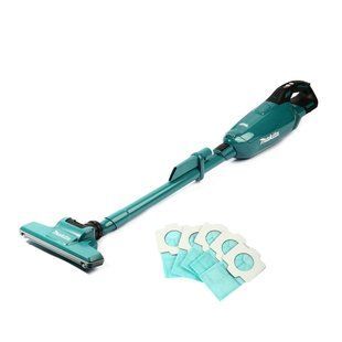 Пылесос аккумуляторный Makita DCL285FZ (180 мбар, 1.2&nbsp;м3/мин, 0.5 л, BL, LXT 18 В, без аккумуляторов и зарядного устройства DCL285FZ фото
