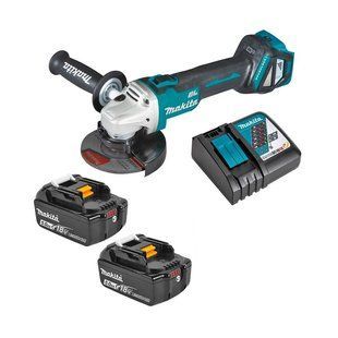 Шлифмашина угловая аккумуляторная Makita DGA511RT2 (125 мм, 3000-8500 об/мин, BL, LXT) DGA511RT2 фото