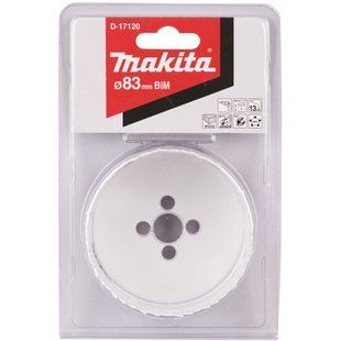 Свердло корончасте біметалеве 83 мм Makita D-17120 D-17120 фото